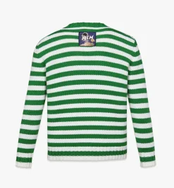 Striped Sweater In Merino Wool
