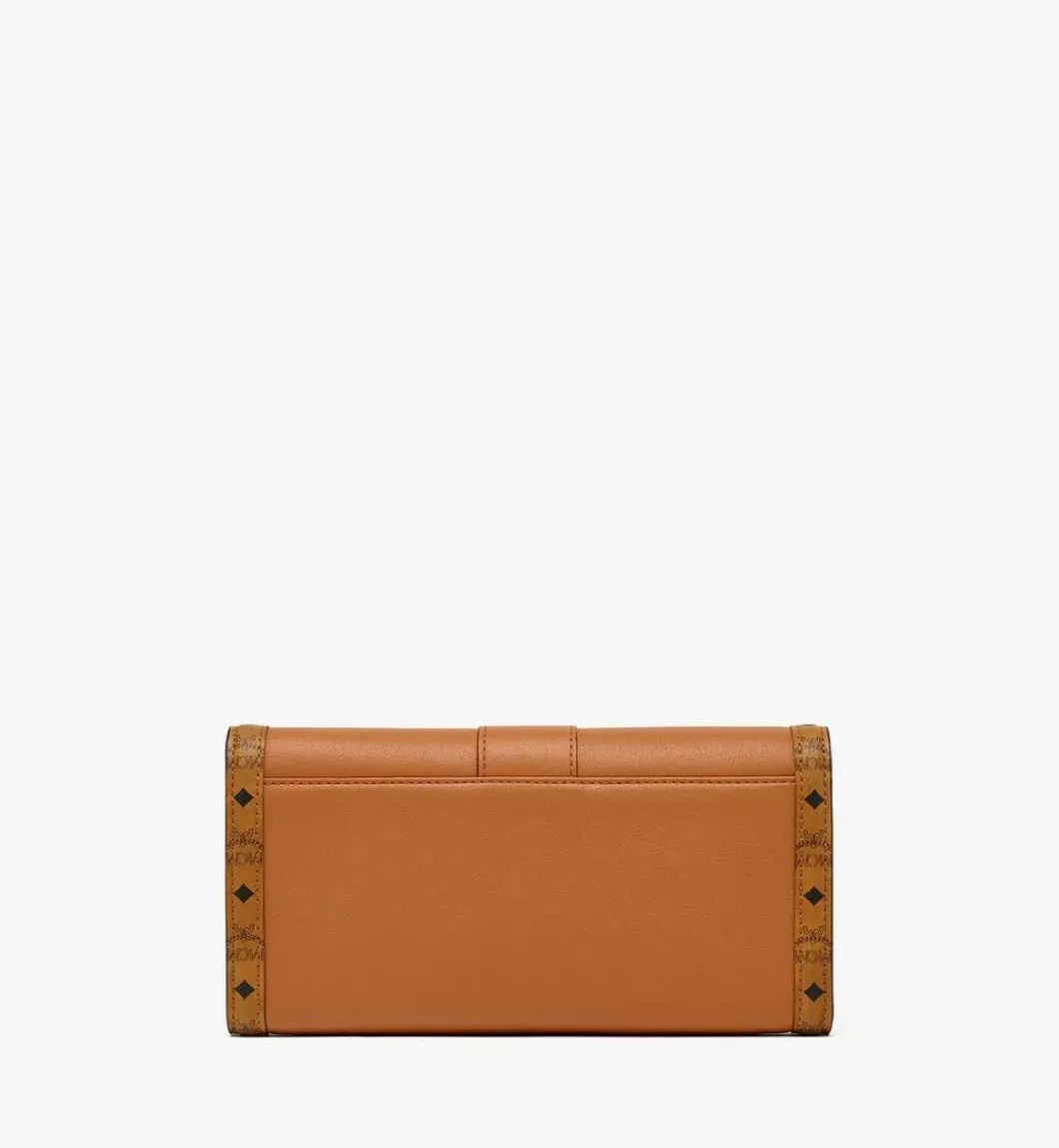 Tracy Chain Wallet In Leather Visetos Mix