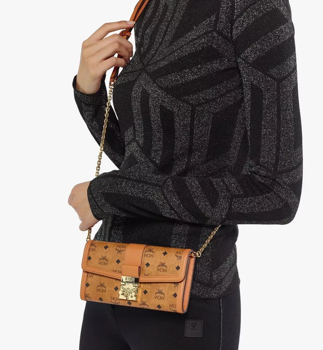 Tracy Chain Wallet In Visetos