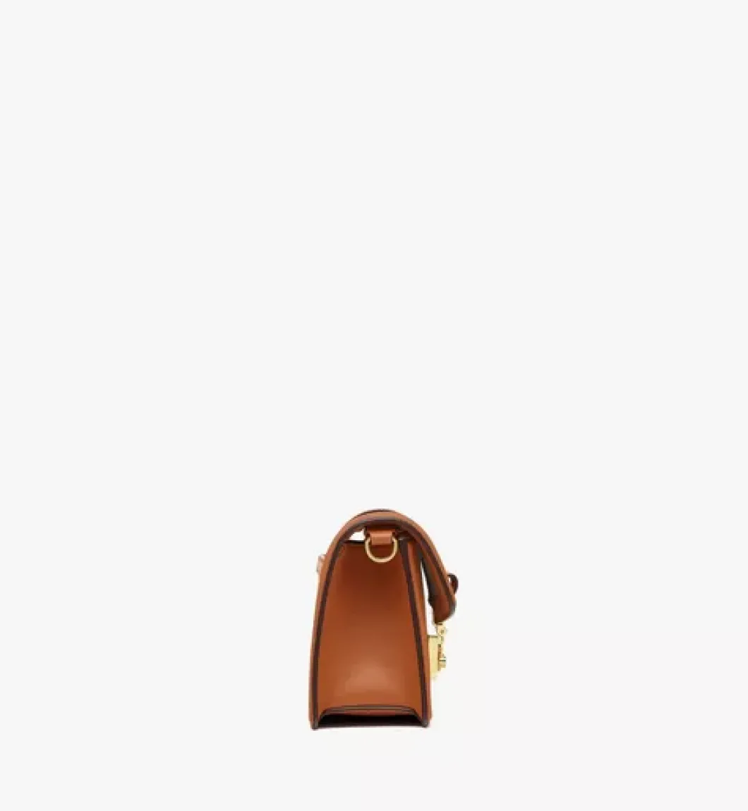 Tracy Shoulder Bag In Linen Leather Mix