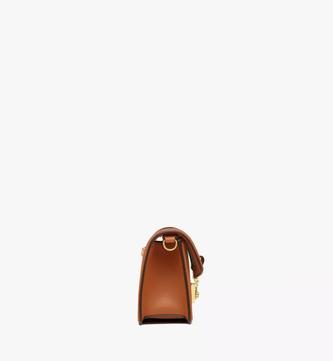 Tracy Shoulder Bag In Linen Leather Mix