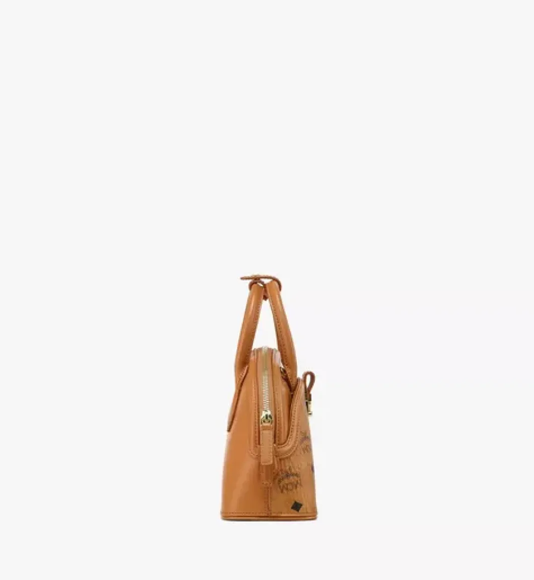 Tracy Tote In Visetos Leather Mix