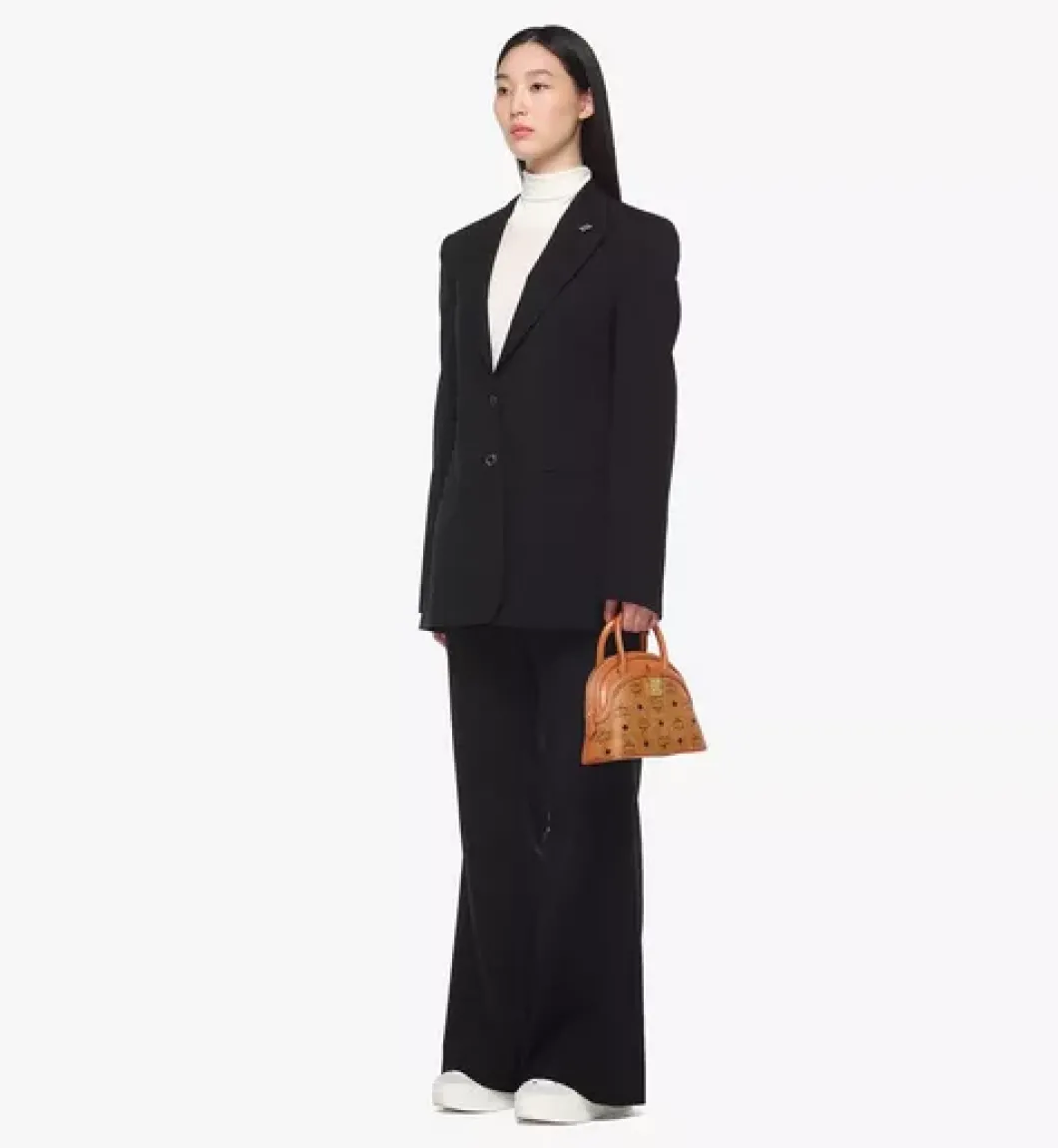 Tracy Tote In Visetos Leather Mix
