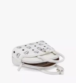 Tracy Tote In Visetos Leather Mix