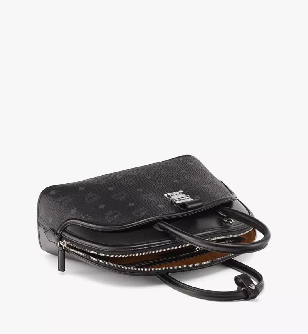 Tracy Tote In Visetos Leather Mix