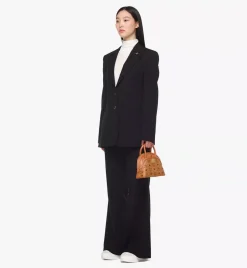 Tracy Tote In Visetos Leather Mix