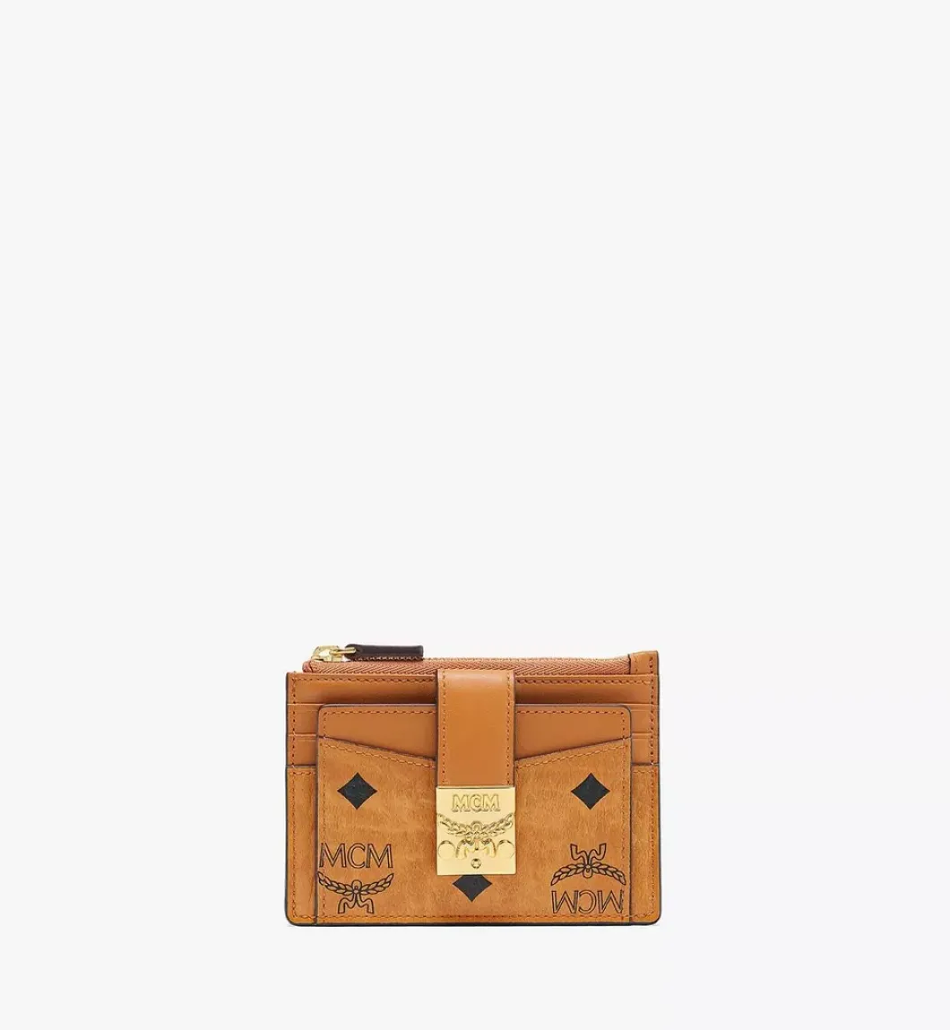 Tracy Zip Card Case In Visetos