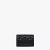 Travia Card Case In Cloud Quilted Leather