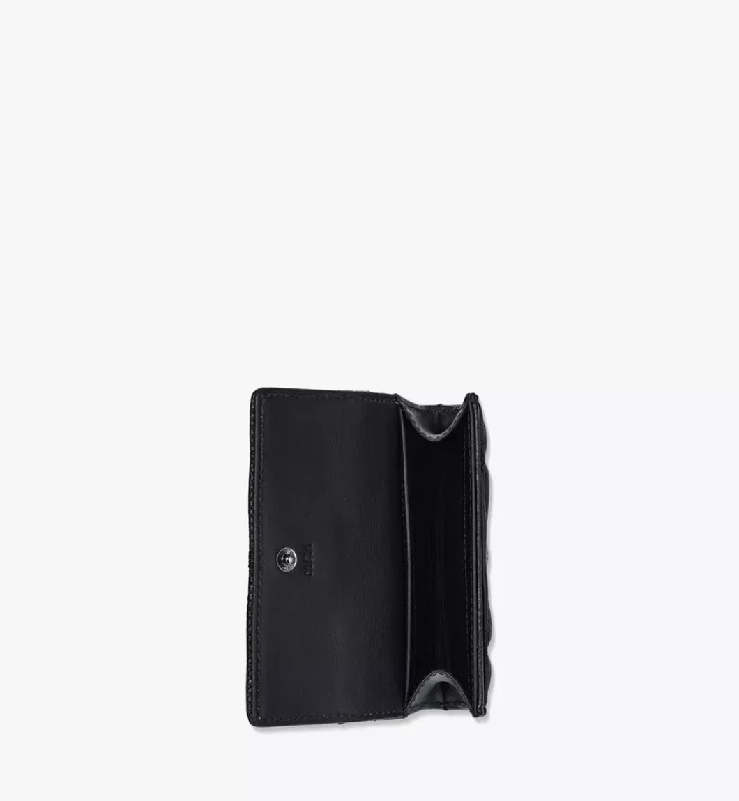 Travia Card Case In Cloud Quilted Leather