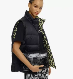Travia Quilted Shoulder Bag In Crushed Leather
