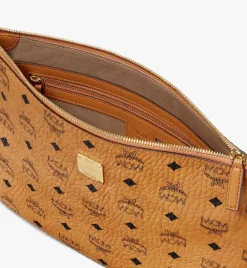 Wristlet Zip Pouch In Visetos Original