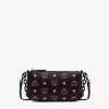 Zip Pouch In Color Splash Logo Leather
